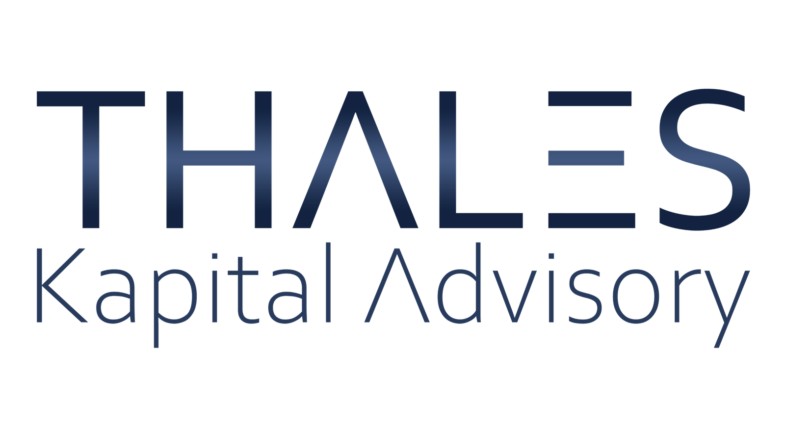 THALES KAPITAL ADVISORY